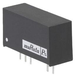 1 Tube of 23 - Murata Power Solutions NCS1 DC-DC Converter, 12V dc/ 83mA Output, 4.5 - 18 V dc Input, 1W, Through Hole, +105°C