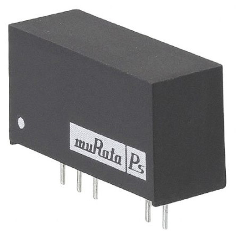 1 Tube of 23 - Murata Power Solutions NCS1 DC-DC Converter, 12V dc/ 83mA Output, 4.5 - 18 V dc Input, 1W, Through Hole, +105°C