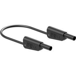 1 pcs - Staubli Test lead, 32A, 1kV, Black, 2m Lead Length