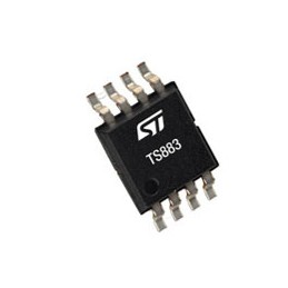 5 pcs - TS883IST STMicroelectronics, Dual Comparator, Rail to Rail O/P, 0.9 - 5.5 V 8-Pin MiniSO