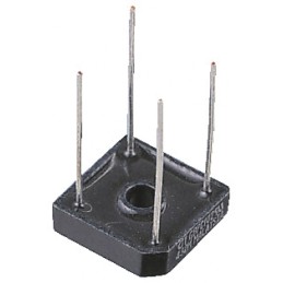 5 pcs - Vishay Bridge Rectifier, 6A, 600V, 4-Pin