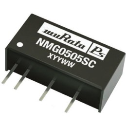 1 Tube of 25 - Murata Power Solutions NMG DC-DC Converter, 12V dc/ 167mA Output, 21.6 - 26.4 V dc Input, 2W, Through Hole,