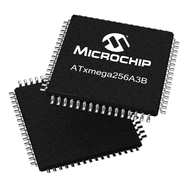 25 pcs - Microchip ATXMEGA256A3BU-AU, 8bit AVR Microcontroller, AVR XMEGA, 32MHz, 256 + 8 kB Flash, 64-Pin TQFP