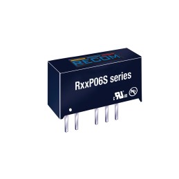 1 Tube of 25 - Recom R24P DC-DC Converter, 6V dc/ 167mA Output, 21.6 - 26.4 V dc Input, 1W, Through Hole, +90°C Max Temp -40°C