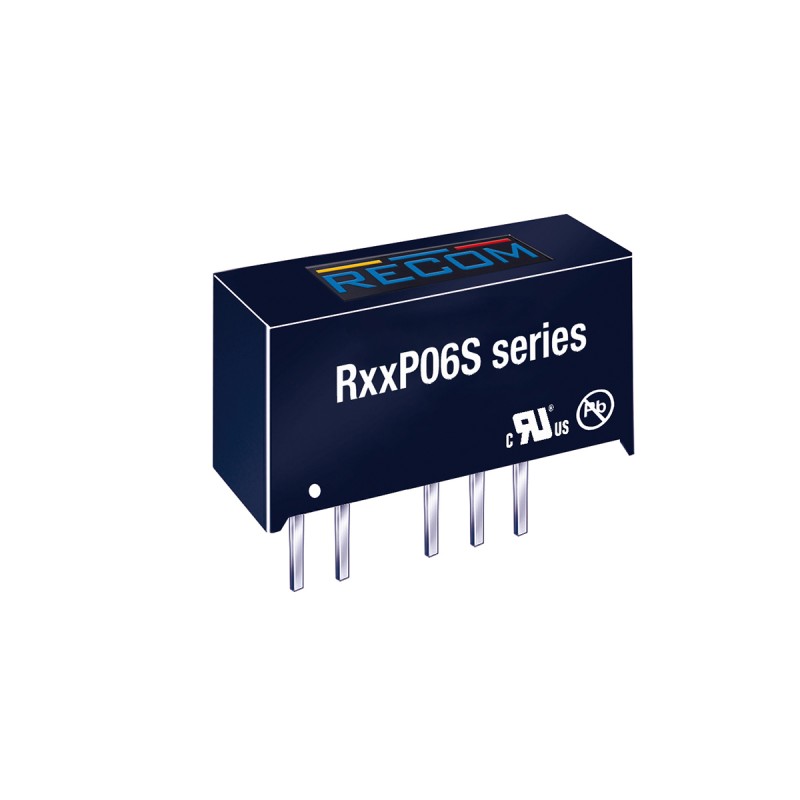 1 Tube of 25 - Recom R24P DC-DC Converter, 6V dc/ 167mA Output, 21.6 - 26.4 V dc Input, 1W, Through Hole, +90°C Max Temp -40°C