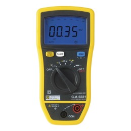 1 pcs - Chauvin Arnoux CA 5231 Handheld Digital Multimeter, True RMS, 600A ac Max, 600A dc Max, 1000V ac Max
