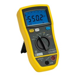 1 pcs - Chauvin Arnoux CA 5231 Handheld Digital Multimeter, True RMS, 600A ac Max, 600A dc Max, 1000V ac Max