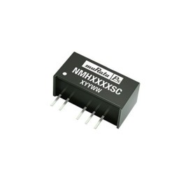 1 Tube of 25 - Murata Power Solutions NMH DC-DC Converter, ±5V dc/ ±200mA Output, 4.5 - 5.5 V dc Input, 2W, Through Hole, +85°C