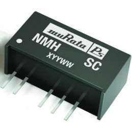 1 Tube of 25 - Murata Power Solutions NMH DC-DC Converter, ±5V dc/ ±200mA Output, 4.5 - 5.5 V dc Input, 2W, Through Hole, +85°C