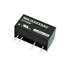 1 Tube of 25 - Murata Power Solutions NMJ DC-DC Converter, ±9V dc/ ±55mA Output, 4.5 - 5.5 V dc Input, 1W, Through Hole, +60°C