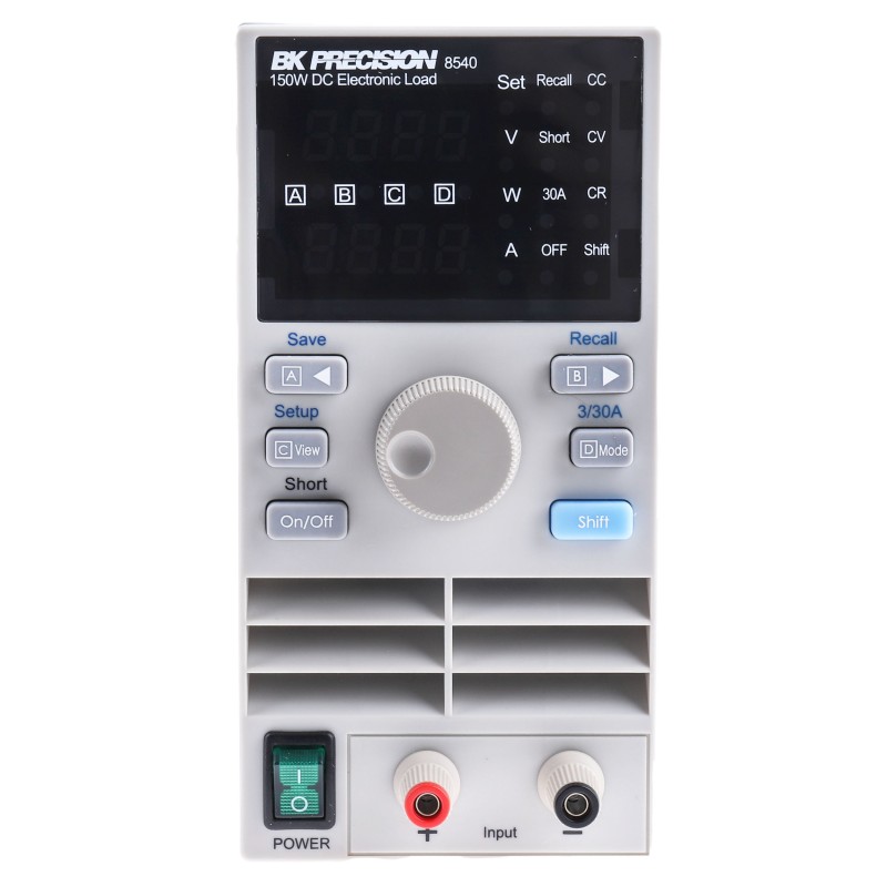 1 pcs - BK Precision 8500 Series Electronic DC Load, 0 - 150 W, 0.1 - 60 V, 0 - 30 A