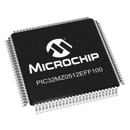25 pcs - Microchip PIC32MZ0512EFF100-I/PT, 32bit MIPS® MicroAptiv™ Microcontroller, PIC32MZ, 200MHz, 160 (Boot Flash) kB, 512