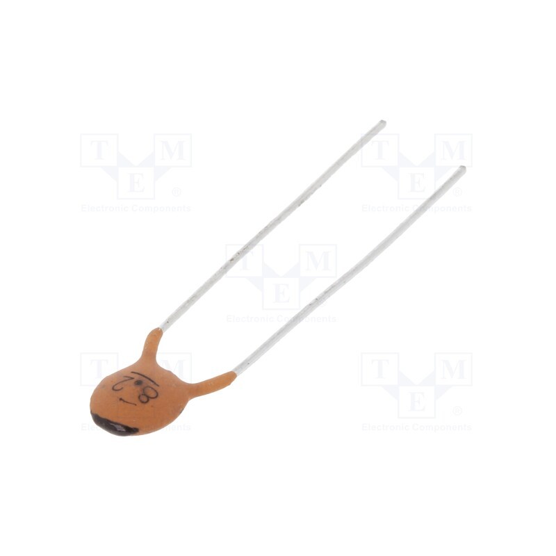 100 pcs x SR PASSIVES - CC-8P2/100 - Capacitor: ceramic, 8.2pF, 100V, C0G (NP0), ±10%, THT, 5mm