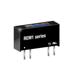 1 Tube of 25 - Recom REM1 DC-DC Converter, 5V dc/ 200mA Output, 4.5 - 5.5 V dc Input, 1W, Through Hole, +85°C Max Temp -40°C