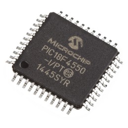 25 pcs - Microchip PIC18F4550-I/PT, 8bit PIC Microcontroller, PIC18F, 48MHz, 32 kB, 256 B Flash, 44-Pin TQFP