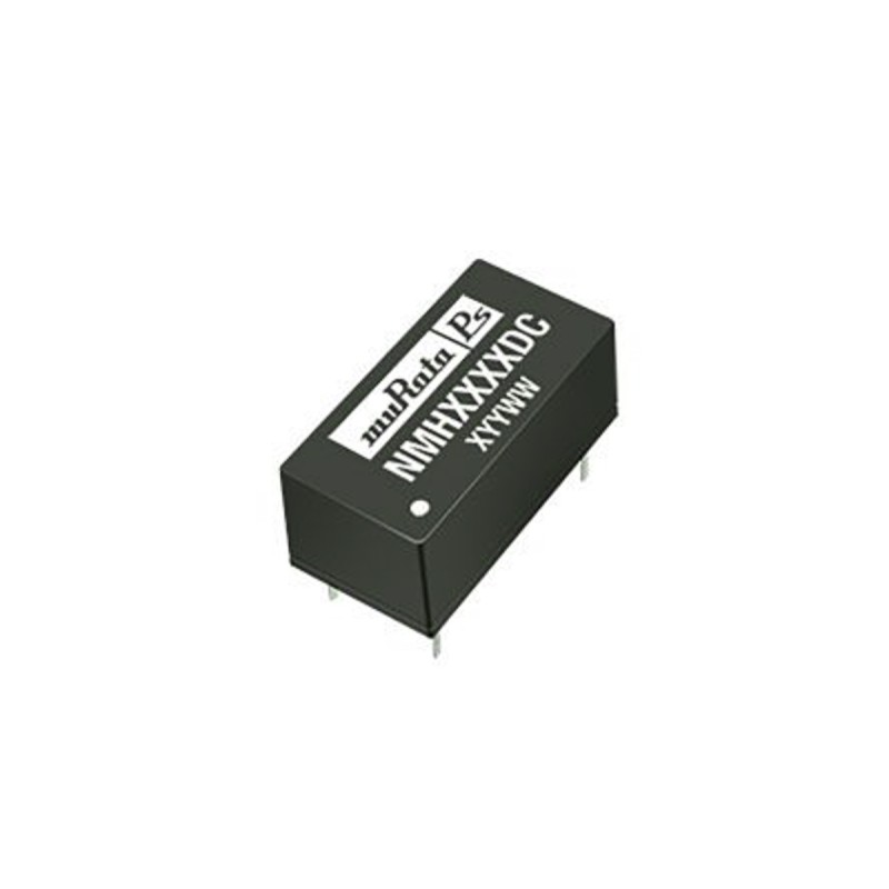 1 Tube of 25 - Murata Power Solutions NMH DC-DC Converter, ±15V dc/ ±67mA Output, 10.8 - 13.2 V dc Input, 2W, Through Hole,
