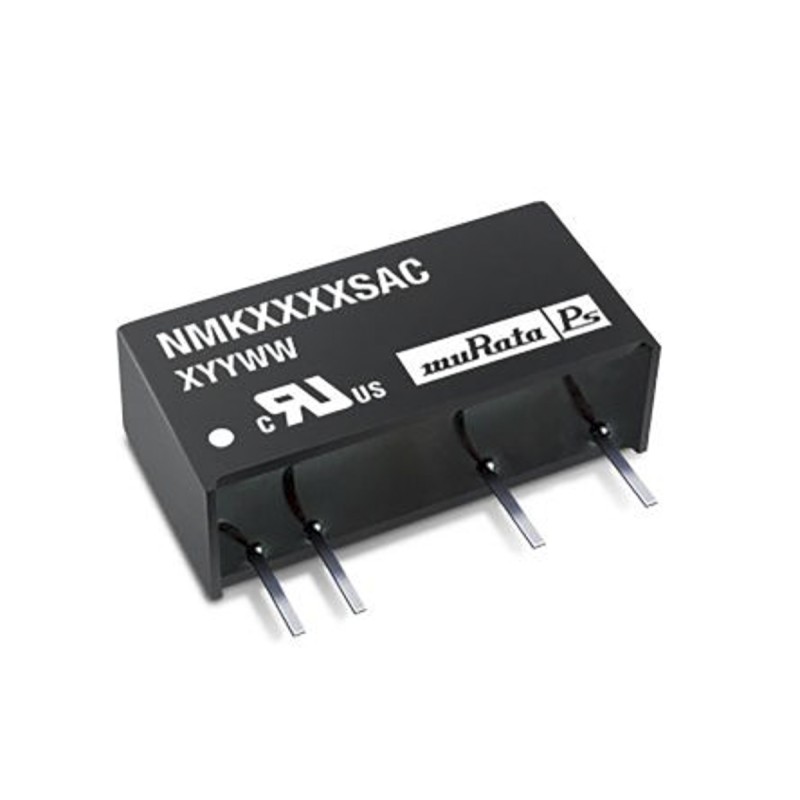 1 Tube of 25 - Murata Power Solutions NMK DC-DC Converter, 5V dc/ 400mA Output, 10.8 - 13.2 V dc Input, 2W, Through Hole, +85°C