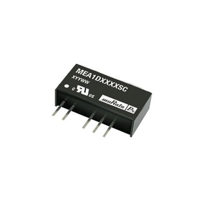 1 Tube of 25 - Murata Power Solutions MEA1 DC-DC Converter, ±9V dc/ ±56mA Output, 10.8 - 13.2 V dc Input, 1W, Through Hole,