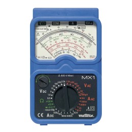 1 pcs - Metrix MX 1 Handheld Analogue Multimeter, 10A ac Max