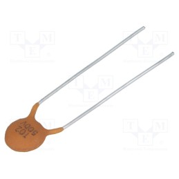 100 pcs x SR PASSIVES - CC-102/500 - Capacitor: ceramic, 1nF, 500V, Y5P, ±20%, THT, 5mm