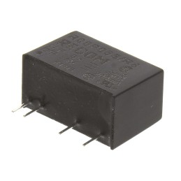 1 Tube of 25 - Recom R05P DC-DC Converter, 5V dc/ 200mA Output, 4.5 - 5.5 V dc Input, 1W, Through Hole, +85°C Max Temp -40°C