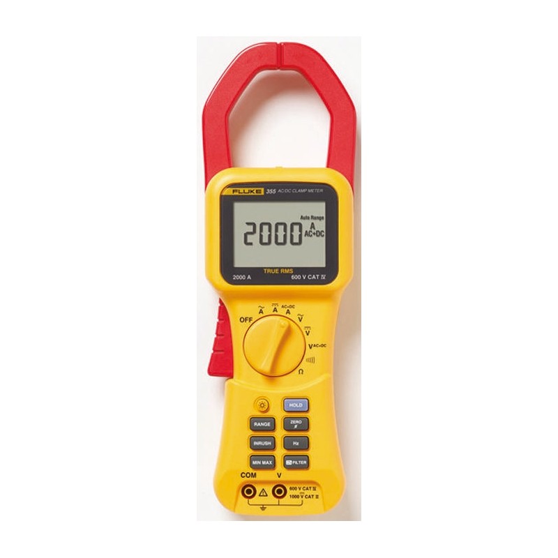 1 pcs - Fluke 355 Clamp Meter, 2000A dc, Max Current 2000A ac CAT III 1000V
