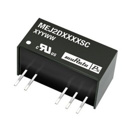 1 Tube of 25 - Murata Power Solutions MEJ2 DC-DC Converter, ±12V dc/ ±83mA Output, 4.5 - 5.5 V dc Input, 2W, Through Hole,