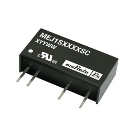 1 Tube of 25 - Murata Power Solutions MEJ1 DC-DC Converter, 5V dc/ 200mA Output, 4.5 - 5.5 V dc Input, 1W, Through Hole, +85°C
