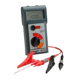 1 pcs - Megger Insulation & Continuity Tester, 250V Min, 1000V Max, 1000mΩ Max, CAT III 600 V