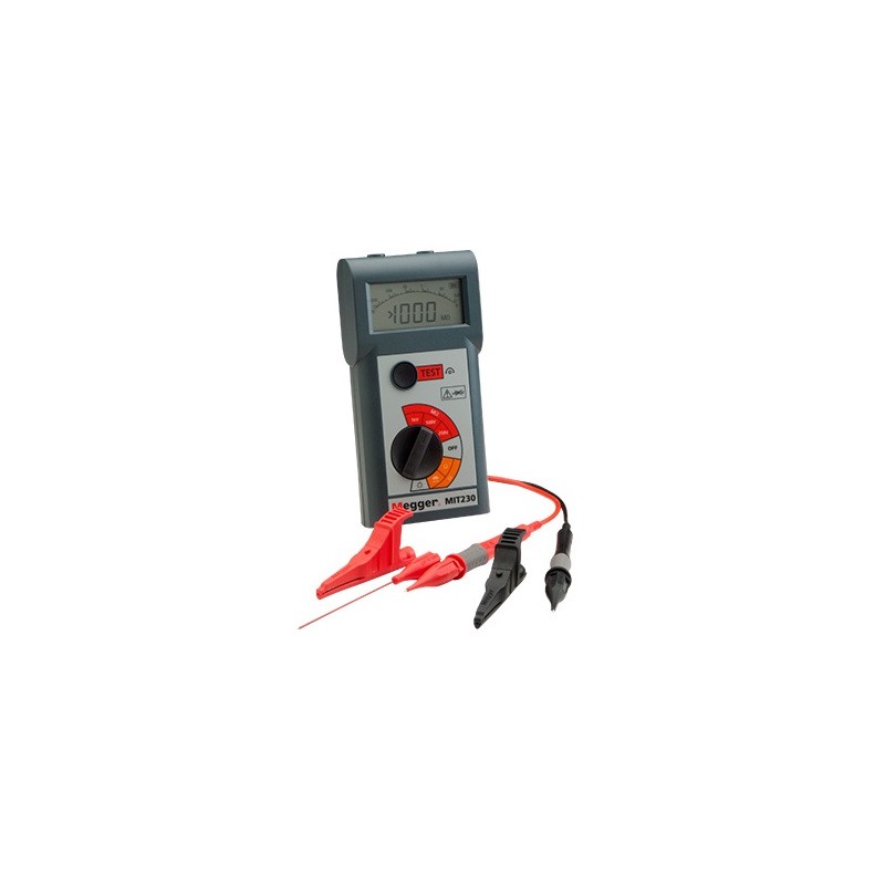 1 pcs - Megger Insulation & Continuity Tester, 250V Min, 1000V Max, 1000mΩ Max, CAT III 600 V