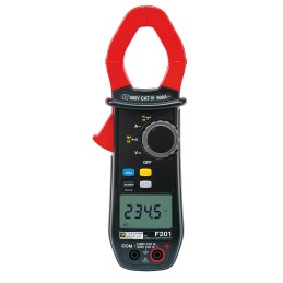 1 pcs - Chauvin Arnoux F201 Clamp Meter, Max Current 600A ac CAT III 1000V