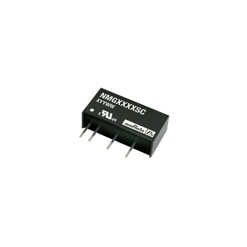 1 Tube of 25 - Murata Power Solutions NMG DC-DC Converter, 5V dc/ 400mA Output, 21.6 - 26.4 V dc Input, 2W, Through Hole, +85°C
