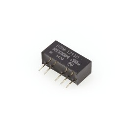 1 Tube of 30 - Recom RBM DC-DC Converter, ±15V dc/ ±33mA Output, 10.8 - 13.2 V dc Input, 1W, Through Hole, +85°C Max Temp -40°C