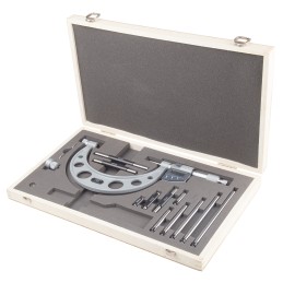 1 pcs - RS PRO Interchangeable Micrometer, Range 0 mm -150 mm