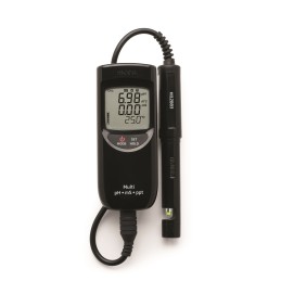 1 pcs - Hanna Instruments HI 991301 pH Meter, ±0.01pH Accuracy, 0.01pH Resolution, 14pH Max, +60 °C Max