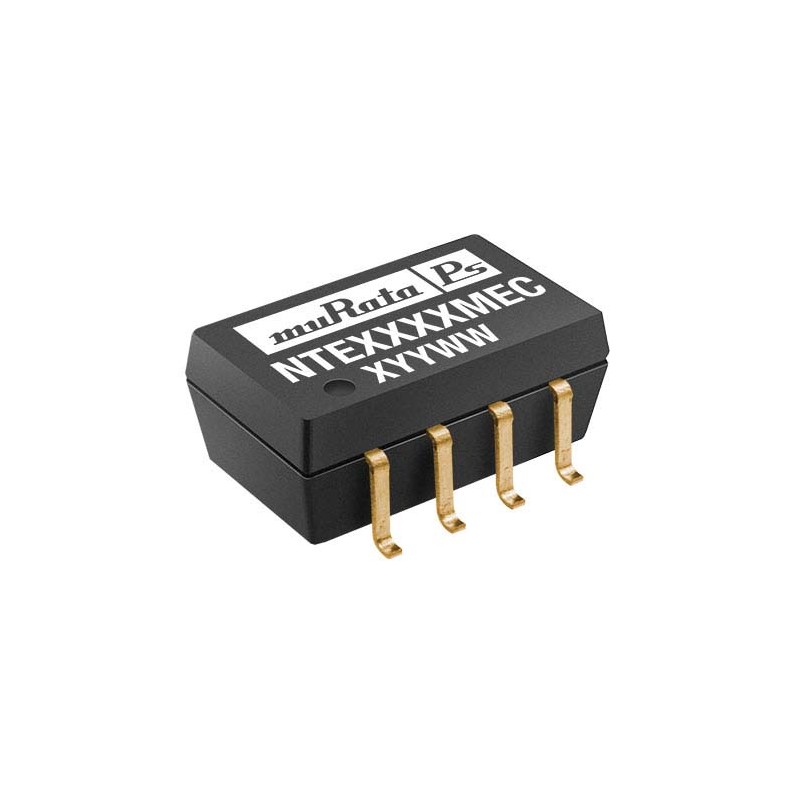 1 Tube of 35 - Murata Power Solutions NTE DC-DC Converter, 5V dc/ 200mA Output, 4.5 - 5.5 V dc Input, 1W, Surface Mount, +85°C