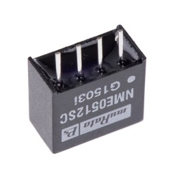 1 Tube of 35 - Murata Power Solutions NME DC-DC Converter, 12V dc/ 83mA Output, 4.5 - 5.5 V dc Input, 1W, Through Hole, +85°C