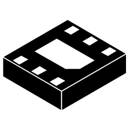 5 pcs - Semtech RCLAMP1654P.TCT, Dual-Element Uni-Directional TVS Diode Array, 200W, 6-Pin SLP EP