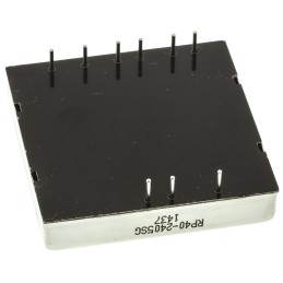 1 Tube of 4 - Recom RP40 G DC-DC Converter, 5V dc/ 8A Output, 18 - 36 V dc Input, 40W, Through Hole, +85°C Max Temp -40°C Min