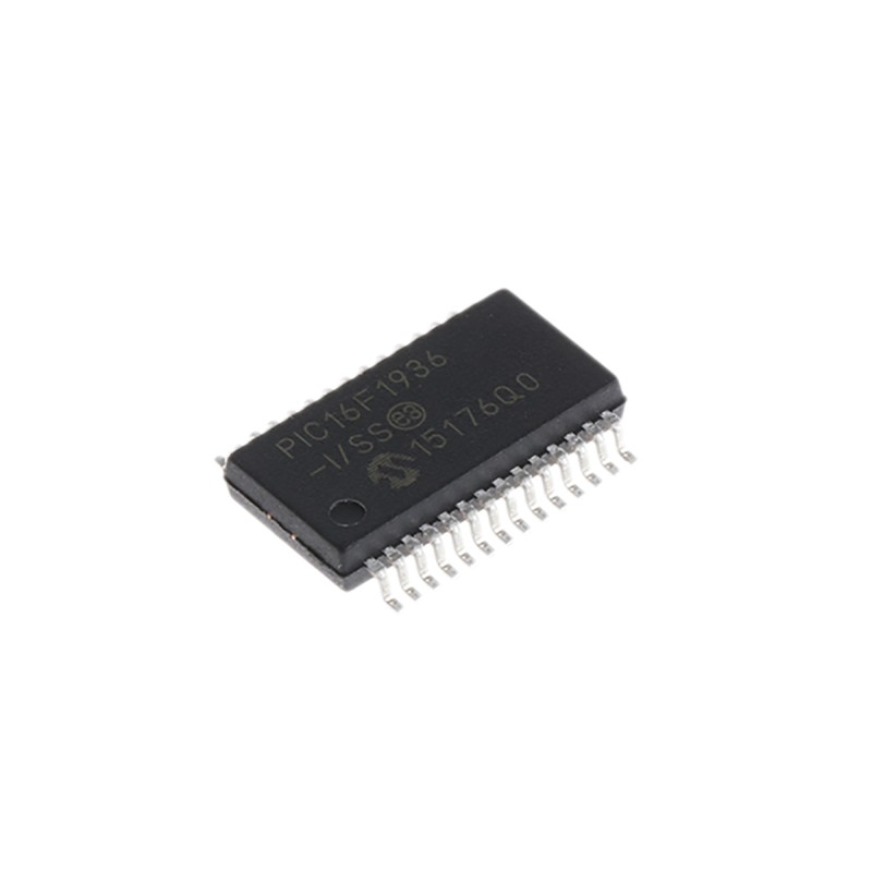 10 pcs - Microchip PIC16F1936-I/SS, 8bit PIC Microcontroller, PIC16F, 32MHz, 256 B, 8192 x 14 words Flash, 28-Pin SSOP