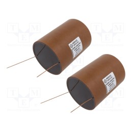 2 pcs x MIFLEX - KPCU02H568J - Capacitor: copper-polypropylene-paper, 6.8uF, 600VDC, ±5%, THT