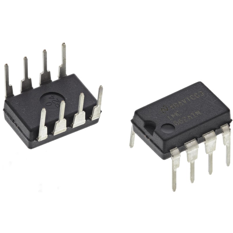 5 pcs - LMC662AIN/NOPB Texas Instruments, Precision, Op Amp, 1.4MHz, 4.75 - 15.5 V, 8-Pin MDIP