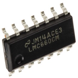 5 pcs - LMC660CM/NOPB Texas Instruments, Precision, Op Amp, 1.4MHz, 5 - 15 V, 14-Pin SOIC