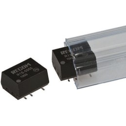 1 Tube of 40 - Recom R1S DC-DC Converter, 12V dc/ 84mA Output, 4.5 - 5.5 V dc Input, 1W, Surface Mount, +100°C Max Temp -40°C