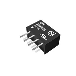 1 Tube of 40 - Murata Power Solutions NKE DC-DC Converter, 5V dc/ 200mA Output, 10.8 - 13.2 V dc Input, 1W, Through Hole, +85°C