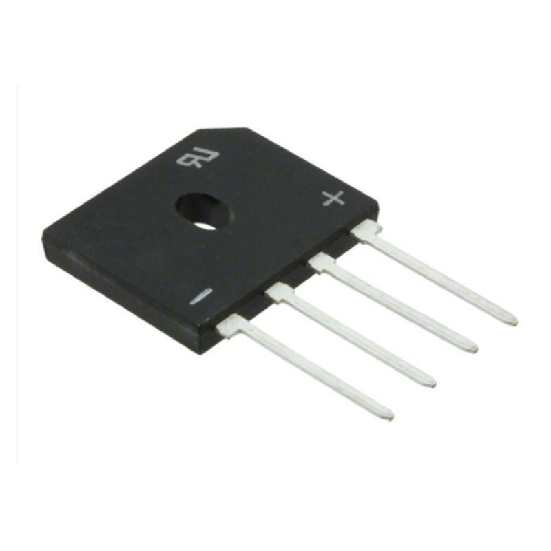 5 pcs - Vishay Bridge Rectifier, 6A, 800V, 4-Pin