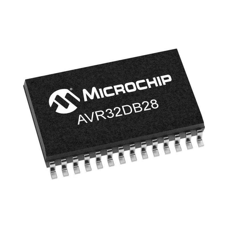 10 pcs - Microchip AVR32DB28-I/SO, 8bit 8 bit MCU Microcontroller, AVR, 24MHz, 32 KB Flash, 28-Pin SOIC