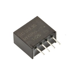 1 Tube of 42 - Recom RO DC-DC Converter, 3.3V dc/ 300mA Output, 4.5 - 5.5 V dc Input, 1W, Through Hole, +85°C Max Temp -40°C