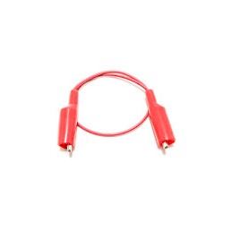 1 pcs - Mueller Electric Crocodile Clip Lead, 10A, Black, 1.2m Lead Length