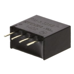 1 Tube of 42 - Recom RM DC-DC Converter, 5V dc/ 50mA Output, 2.97 - 3.63 V dc Input, 0.25W, Through Hole, +85°C Max Temp -40°C